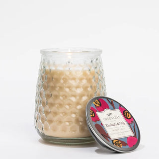 Greenleaf Rhubarb & Oak Signature Candle