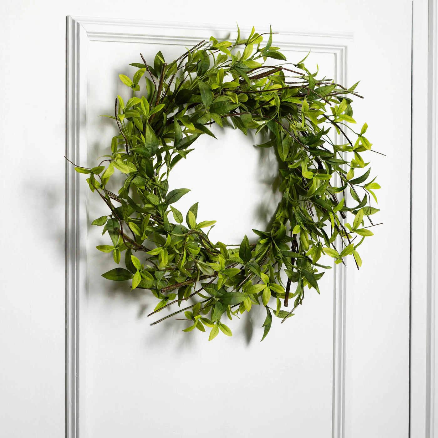 22.5" Ruscus and Twig Wreath