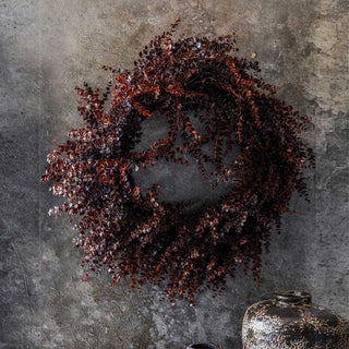 Russett Eucalyptus Wreath by Abigal Ahern