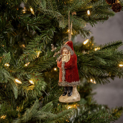 Belsnickel Santa Ornament - Russet