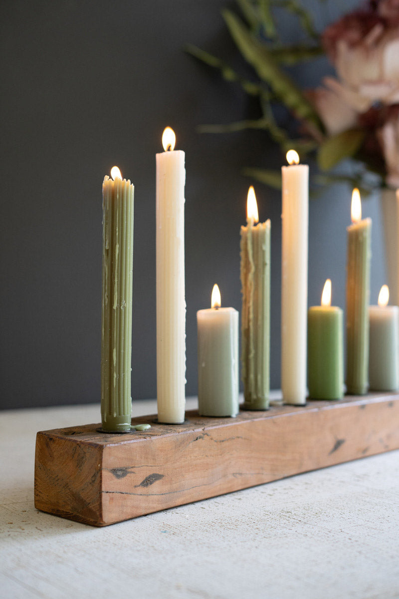 Rustic Recycled Candle Holder