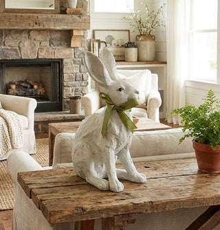 Standing Bunny with Bow - Choose Small or Large
