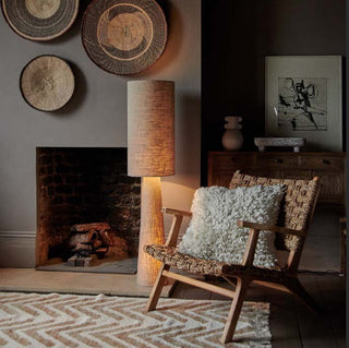 Rylan Linen Floor Lamp