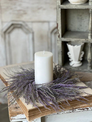13" Ever After Sage Candle Ring - Purple