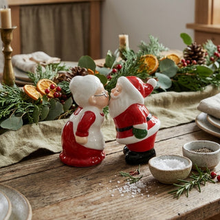 Mr. and Mrs. Claus Salt and Pepper Shakers