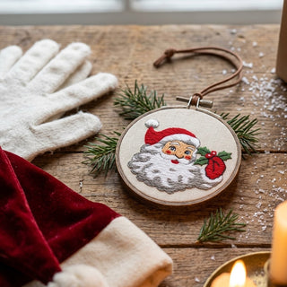 5" Saint Nick Embroidered Ornament