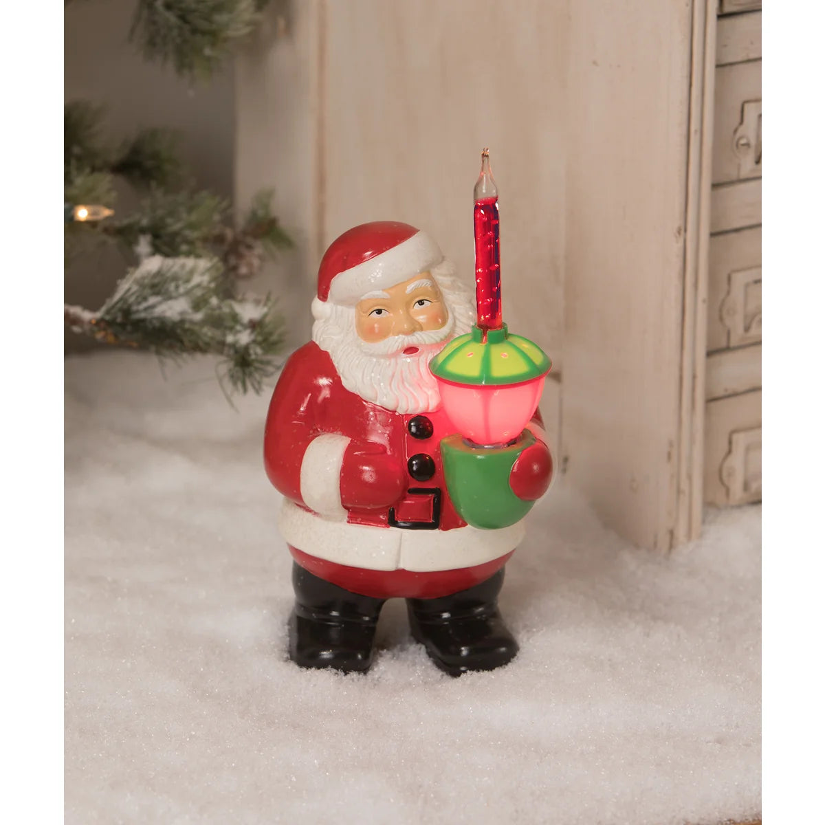 Bethany Lowe Bubble Light Santa