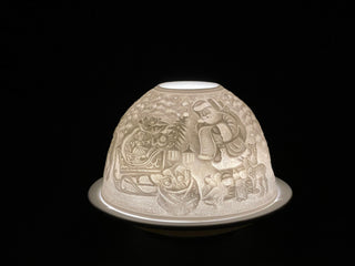 Luumii Lights Dome - Santa and Sleigh