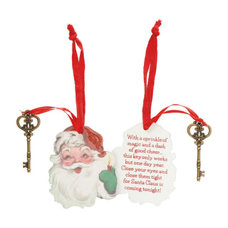 Santa Claus Key Ornament