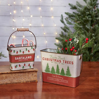 Santaland Bucket Set