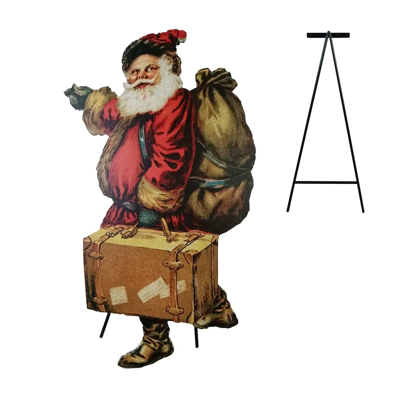 Traveling Santa Standing Cut-Out