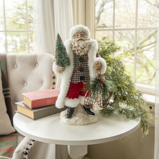 Santa with Snowshoes