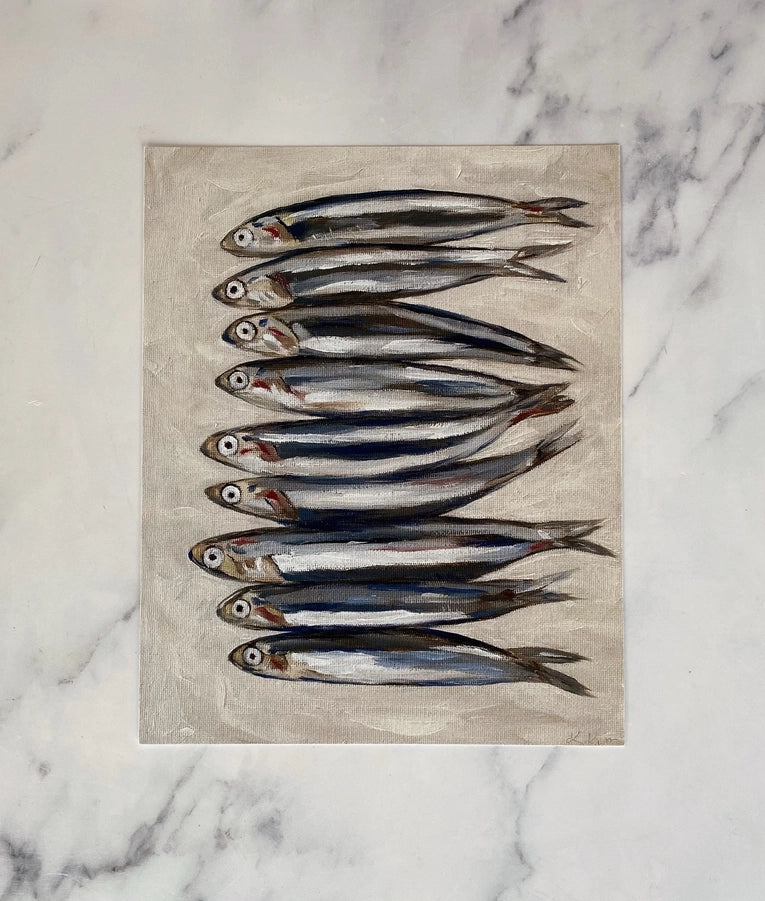 Sardines Art Print