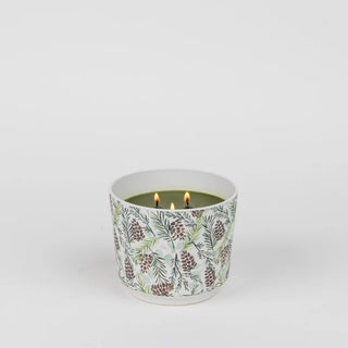 Greenleaf 23oz Silver Spruce 3 Wick Candle