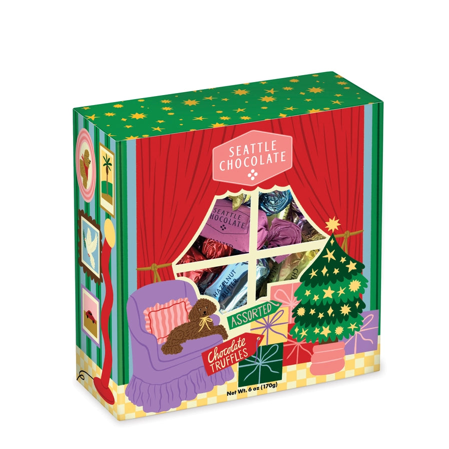 Seattle Chocolate Holiday - No Place Like Home Truffle Gift Box