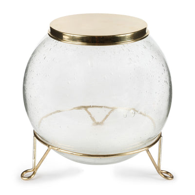 Scullery With Seeded Glass Jar Clear