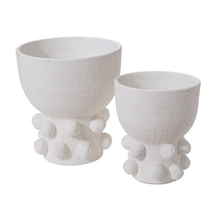 Sculptural Footed Vase - Choose Size