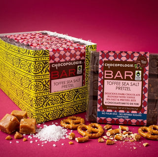 Knipschildt Toffee Sea Salt Pretzel Bar