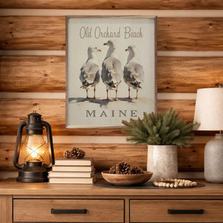 Hometown Wall Decor Collection - Three Seagulls - Create Your Personalize Art