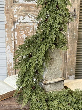 72" Sentiment Cedar Garland