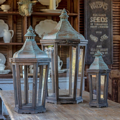 Set of 3 French Quarter Lanterns
