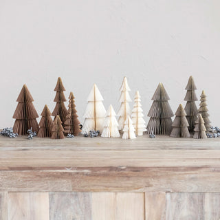 Set of 5 Honeycomb Trees - Choose Color