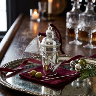 Cody Foster Martini And Shaker Ornament