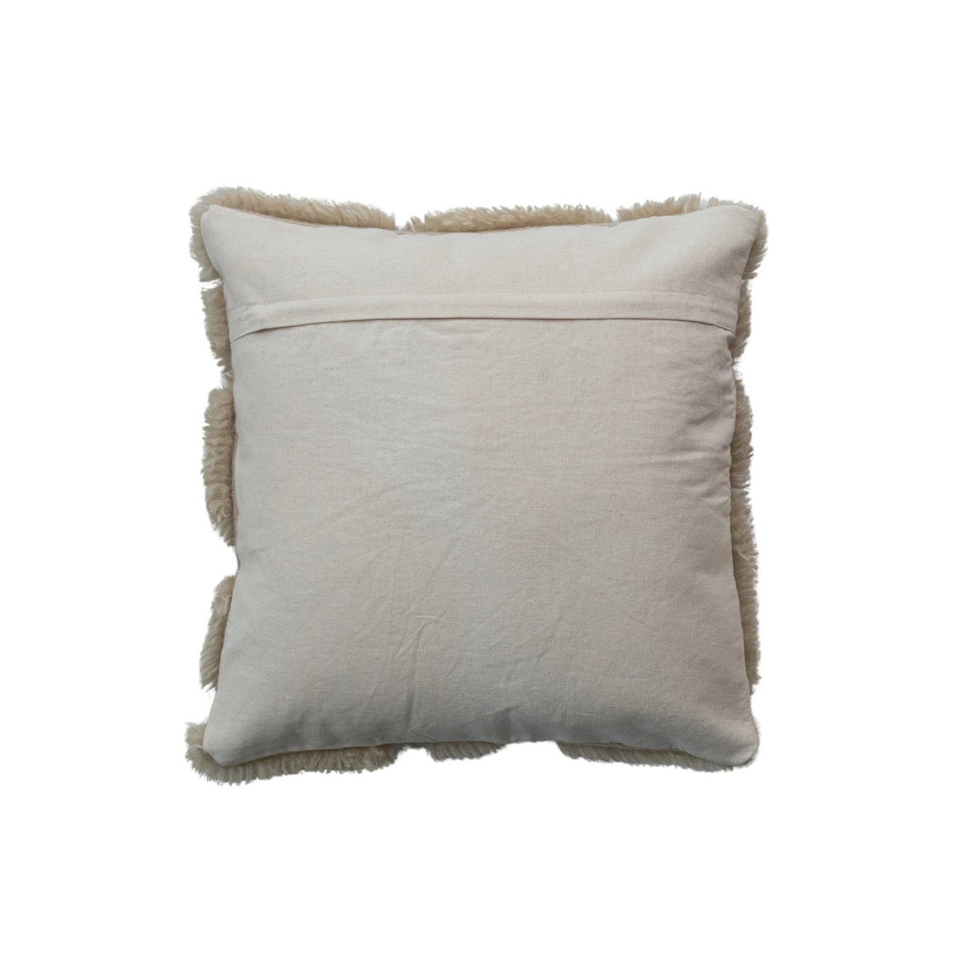 20" New Zealand Wool Shag Pillow