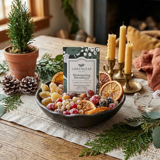 Greenleaf Shimmering Snowberry Small Sachet
