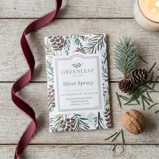 Greenleaf Silver Spruce Small Sachet