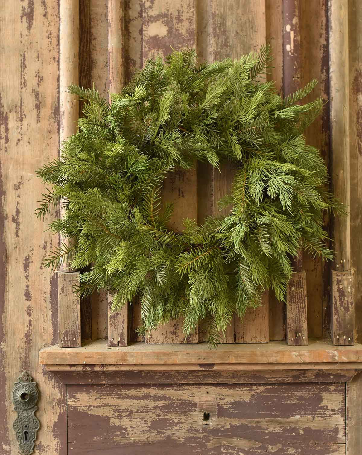 Simple Cedar Wreath
