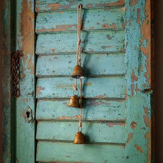 Vintage Style Triple Sleigh Bells
