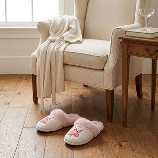 Dreamy Daze Slippers - Cranberry Cosmo