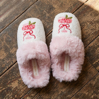 Dreamy Daze Slippers - Cranberry Cosmo