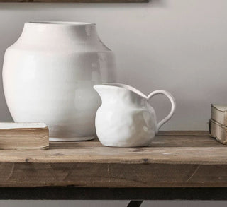 White Vintage Style Guest Pitcher