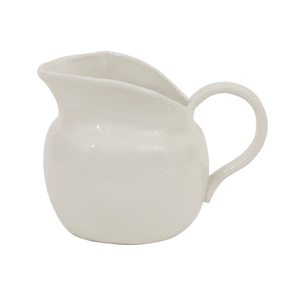 White Vintage Style Guest Pitcher