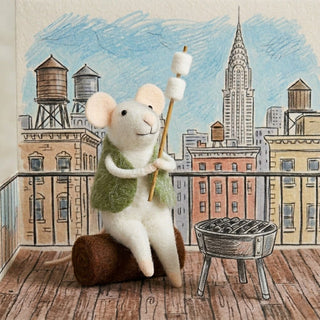 S'Mores Felt Mouse