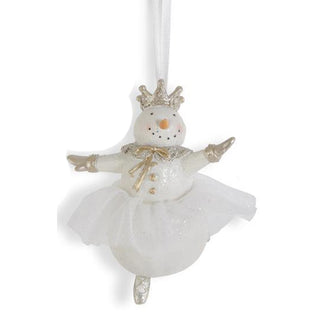 Snow Girl Ballerina Ornament - Choose Style