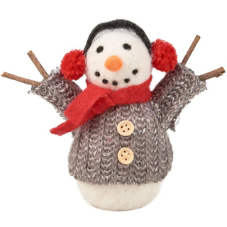 Little Felt Snowman