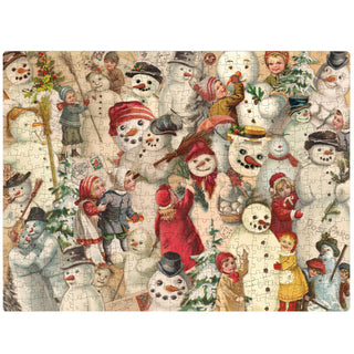 500 Piece Snowman Puzzle