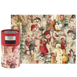500 Piece Snowman Puzzle