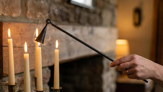 Hand Forged Iron Long Handled Candle Snuffer
