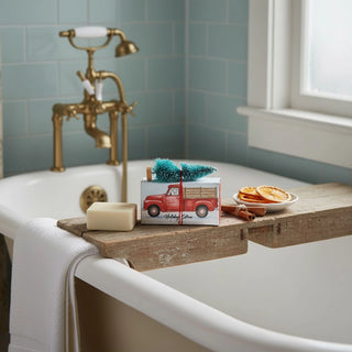 Christmas Goat Milk Sissal Tree Soap Bar - Holiday Citrus