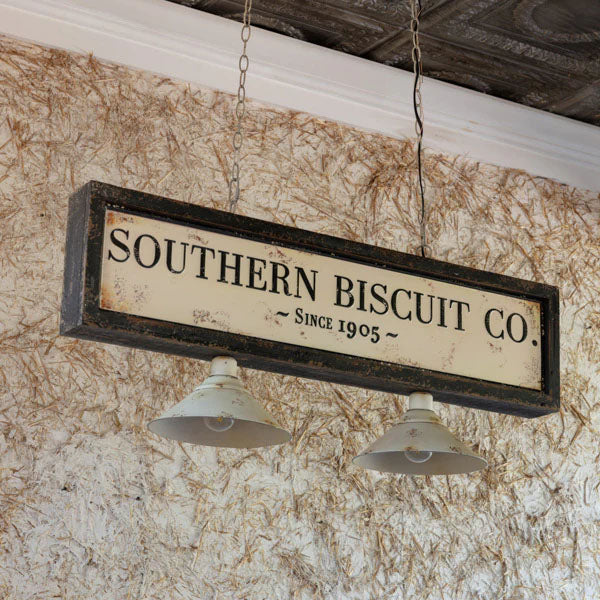 Southern Biscuit Company Light Fixture