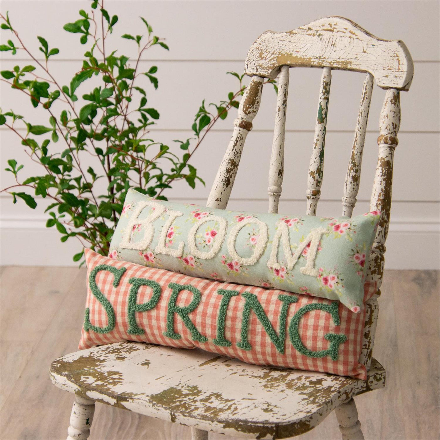 Spring Bloom Accent Pillow - Choose Style