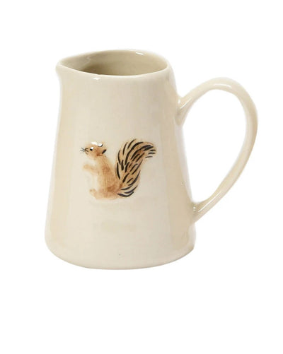 Hand Painted Forest Animal Creamer - Choose Style