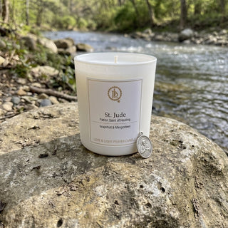 Love & Light Prayer Candle- St. Jude