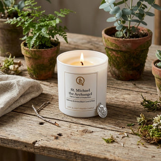 Love & Light Prayer Candle - St. Michael