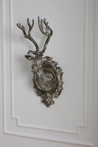 Silver Stag Wall Mount