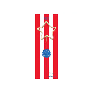 Grande 12" Gold Star Sparkler Wand Card